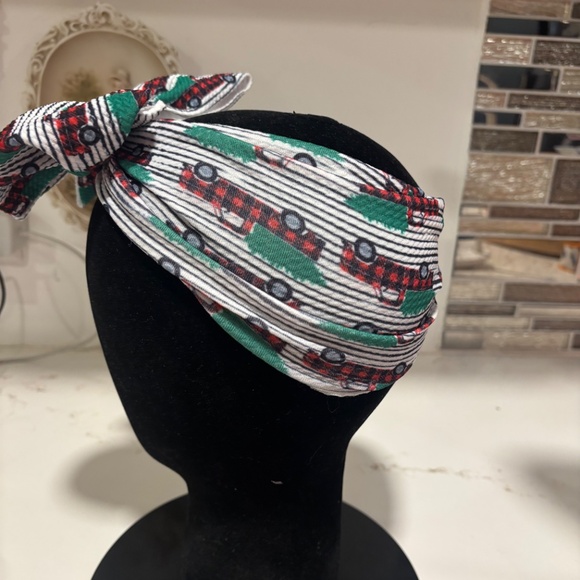 Set of 3 handmade stretch headbands. Christmas themed, 3-24 months - Picture 7 of 13